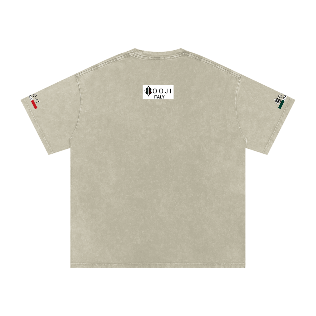 BOOJI ITALY SCARPE DM COLLECTION SNOW WASHED COTTON T-SHIRT