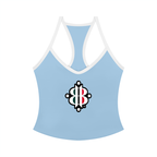 BOOJI ITALY 4 EVER $ LOGO WOMEN'S COLOR BLOCK YOGA TANK TOP
