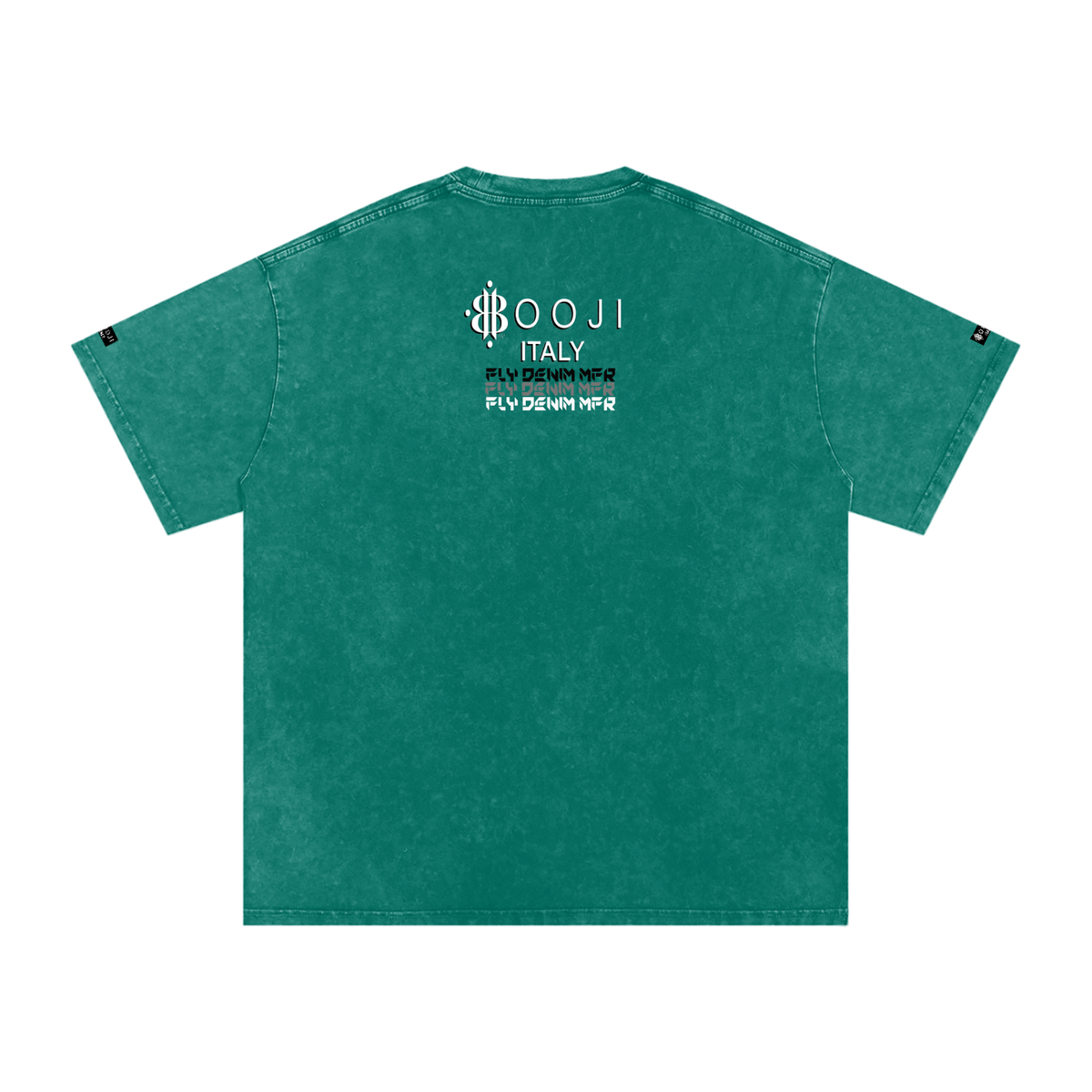 BOOJI ITALY FLY DENIM MFR. COLLECTION SNOW WASHED T-SHIRT