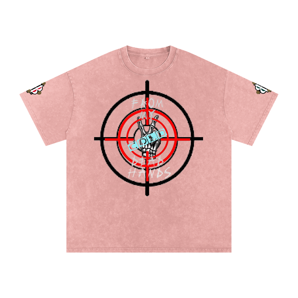 BOOJI ITALY CLICK BANG COLLECTION MENS SNOW WASHED T-SHIRT