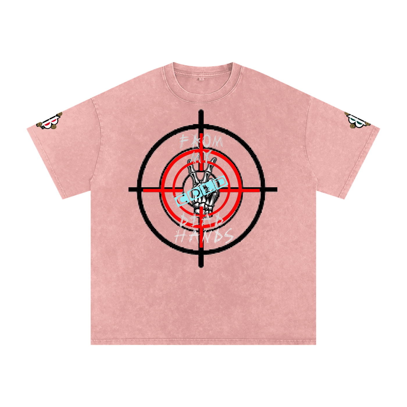 BOOJI ITALY CLICK BANG COLLECTION MENS SNOW WASHED T-SHIRT