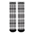 BOOJI PLAID STYLE ONE Men's Custom Socks
