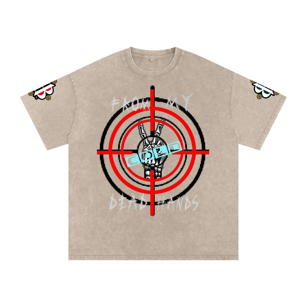 BOOJI ITALY "CLICK BANG COLLECTION" SNOW WASHED T-SHIRT