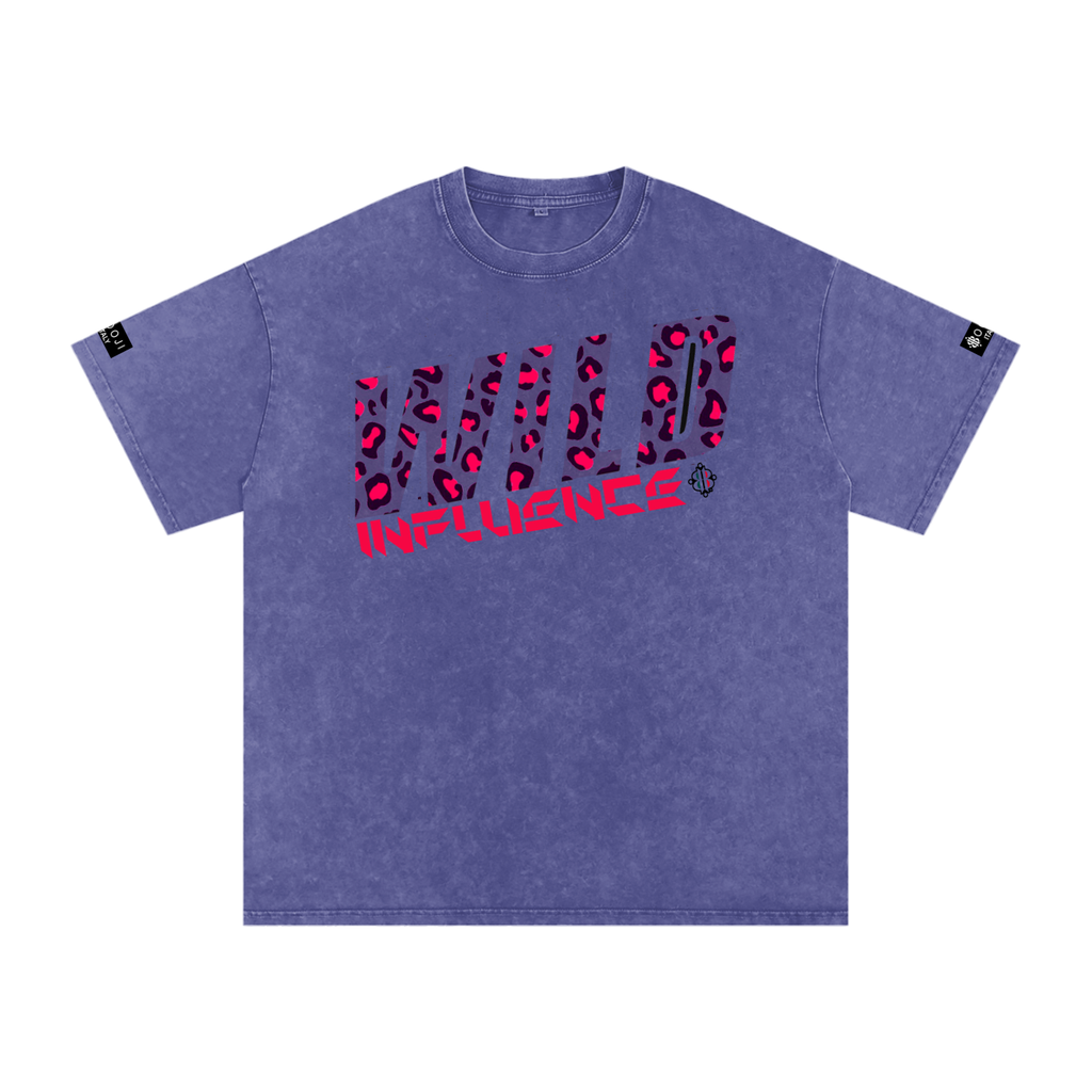 BOOJI ITALY "WILD INFLUENCE" SNOW WASHED T-SHIRT