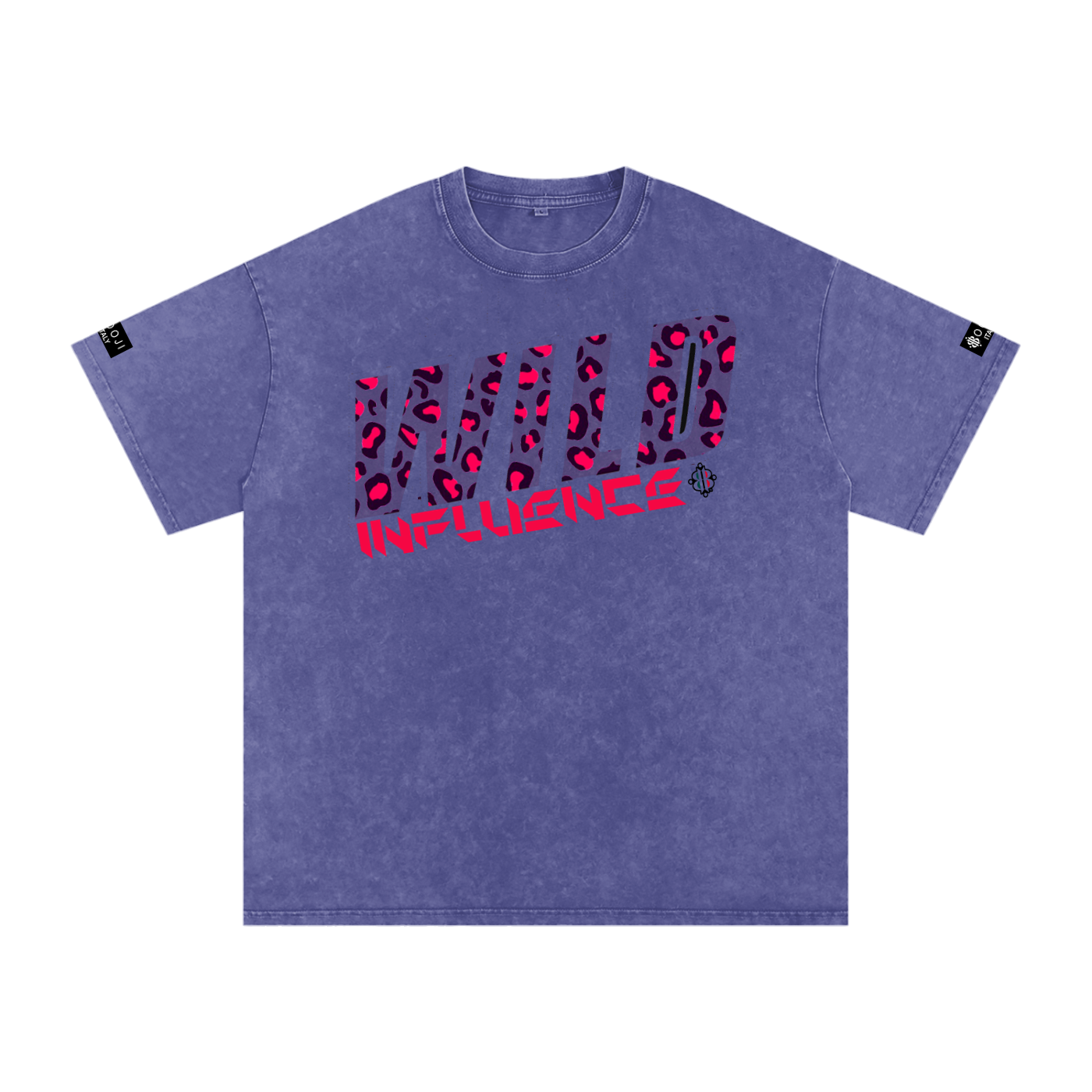 BOOJI ITALY "WILD INFLUENCE" SNOW WASHED T-SHIRT