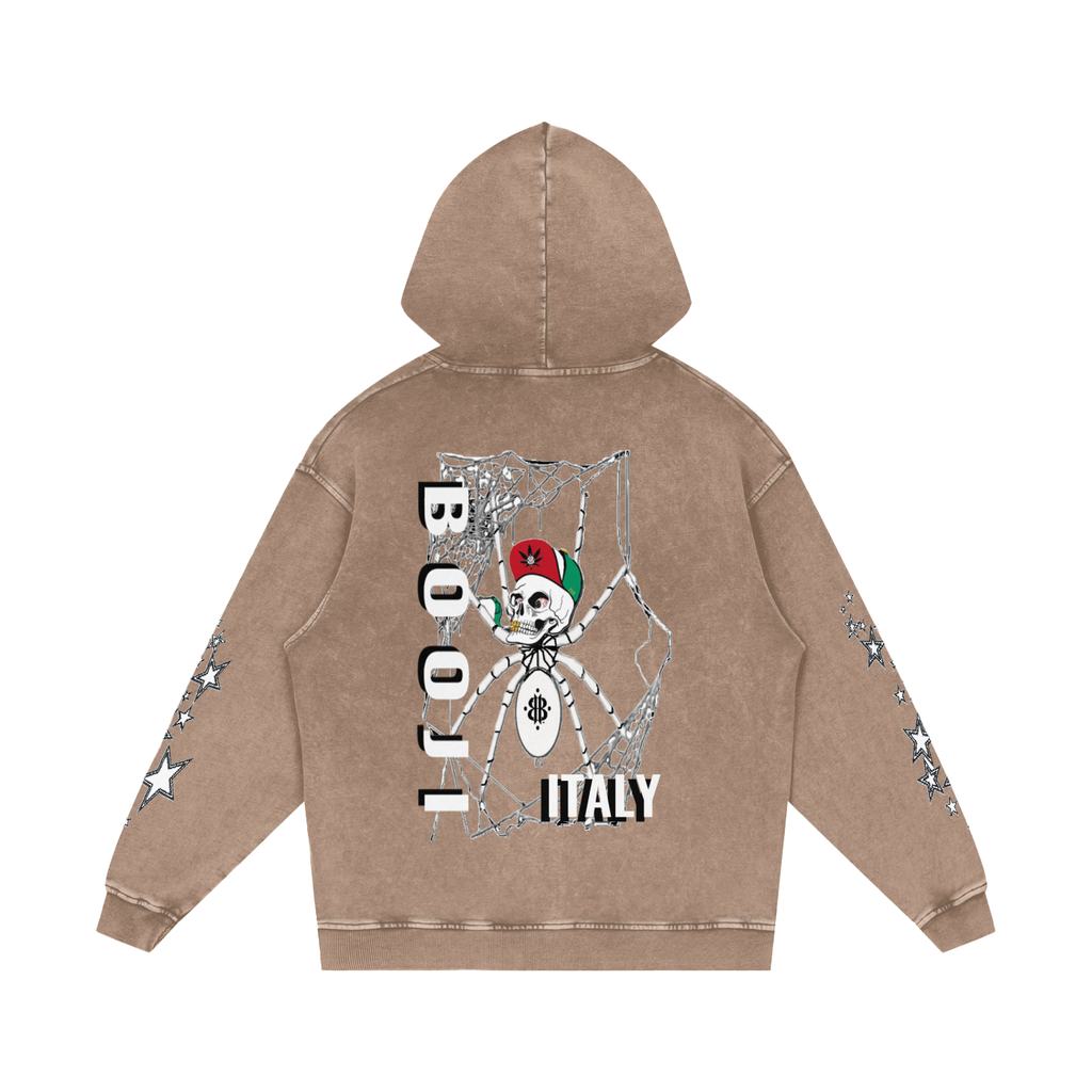 BOOJI ITALY MOLLYHOOD COLLECTION SNOW WASHED T-SHIRT
