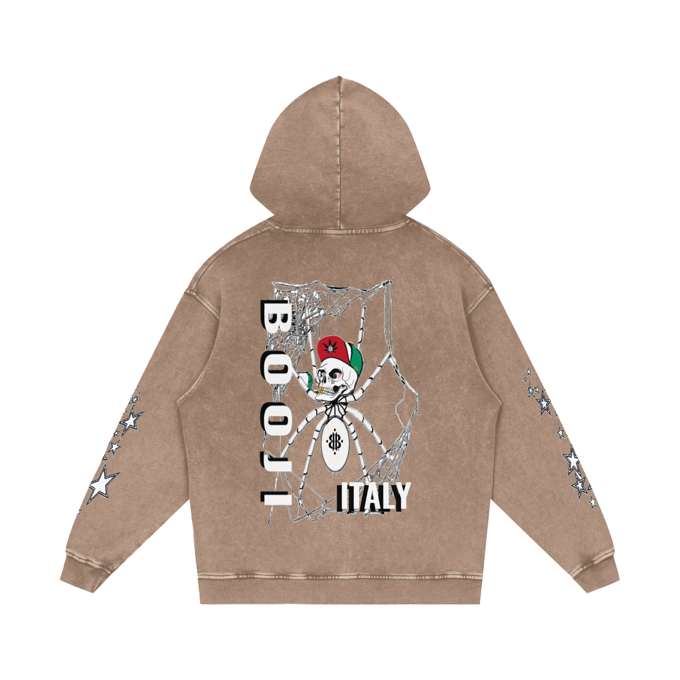 BOOJI ITALY MOLLYHOOD COLLECTION SNOW WASHED T-SHIRT