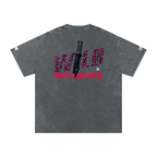 BOOJI ITALY WILD INFLUENCE KNIFED SNOW WASHED T-SHIRT