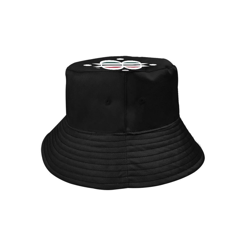 BOOJI 4-EVER $ LOGO BLACK UNSEX BUCKET FISHERS HAT