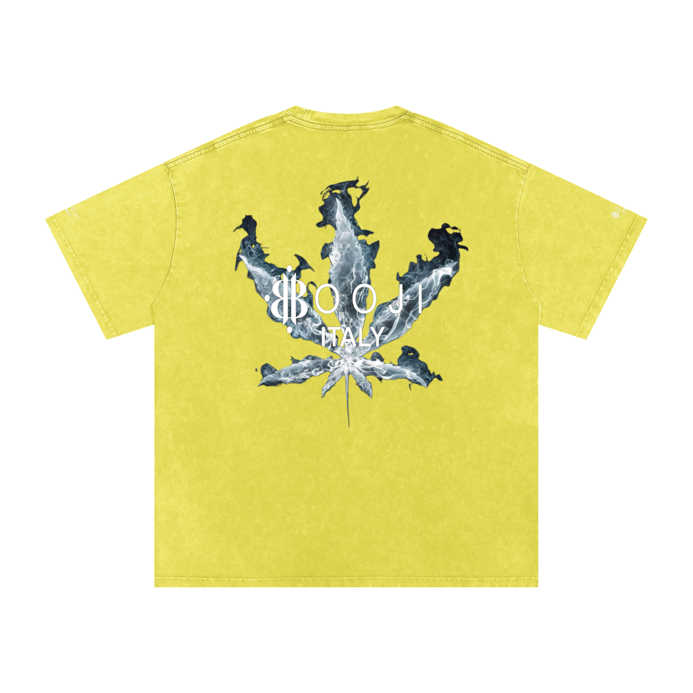 BOOJI ITALY "SMOKES COLLECTION" SNOW WASHED T-SHIRT