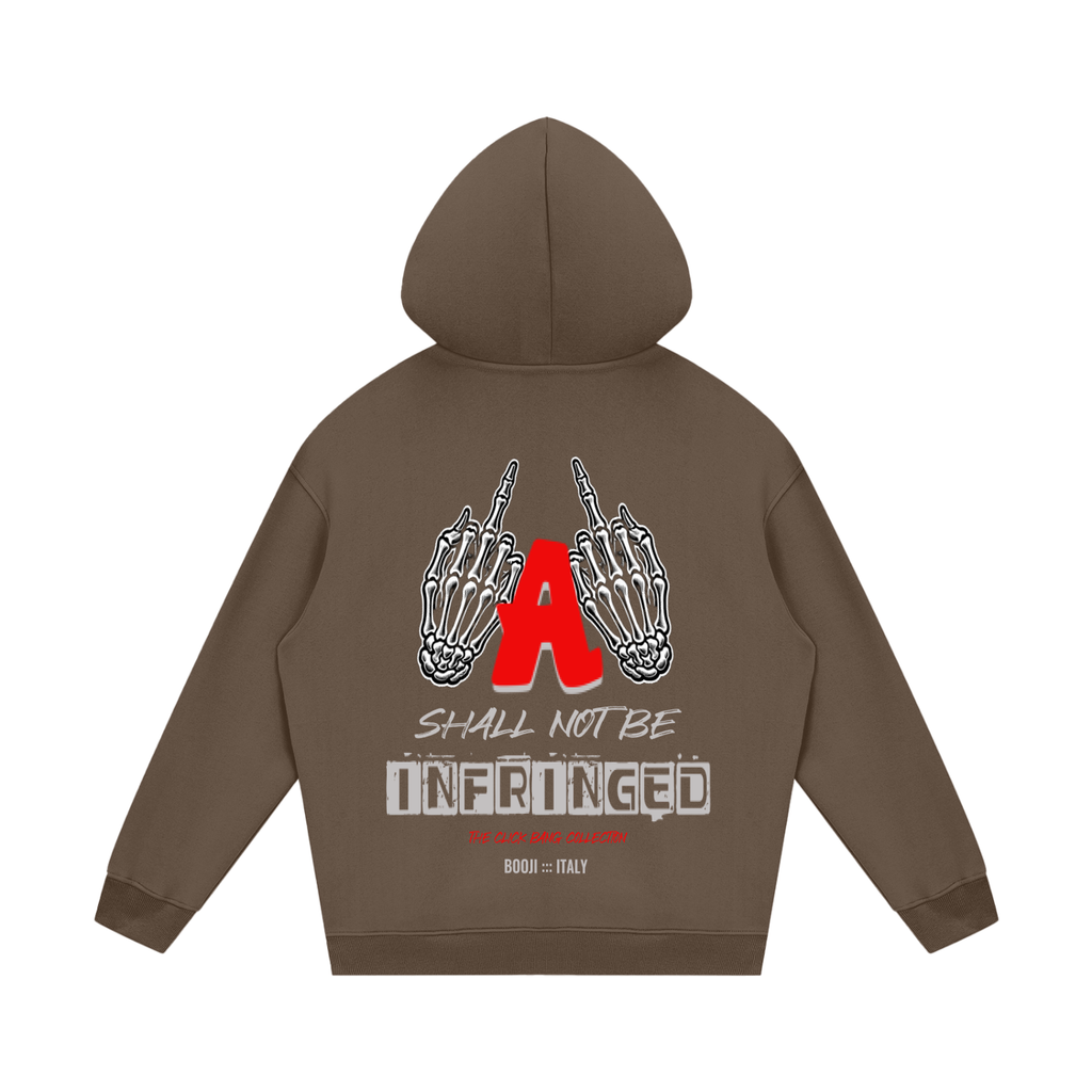 BOOJI ITALY "CLICK BANG COLLECTION" FLEECE HOODIE