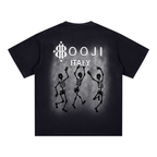 BOOJI ITALY DXXD IN LOVE LOGO MONKEY WASHED T-SHIRT