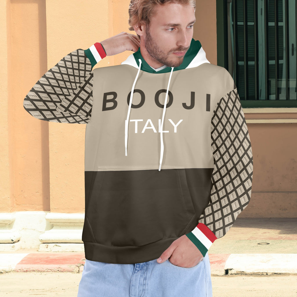 BOOJI GRAILS COLLECTION Men's All Over Print Hoodie (Model H61)