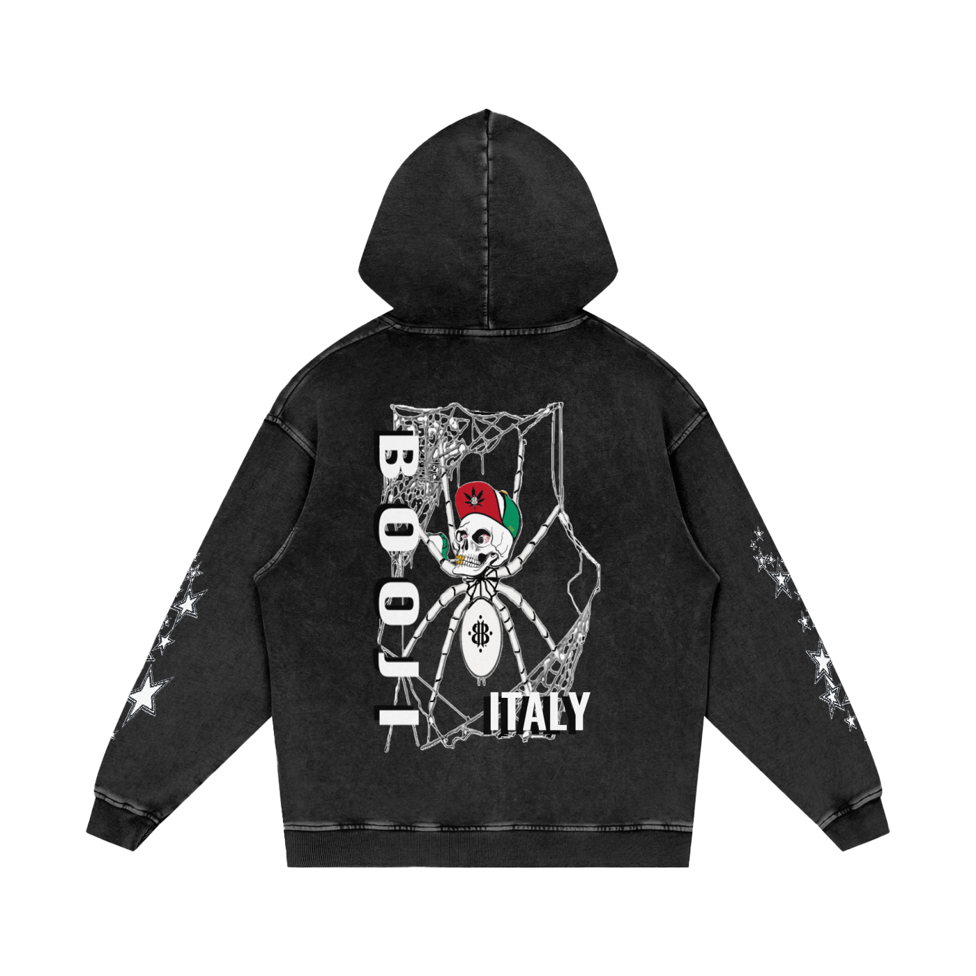 BOOJI ITALY MOLLYHOOD COLLECTION SNOW WASHED T-SHIRT