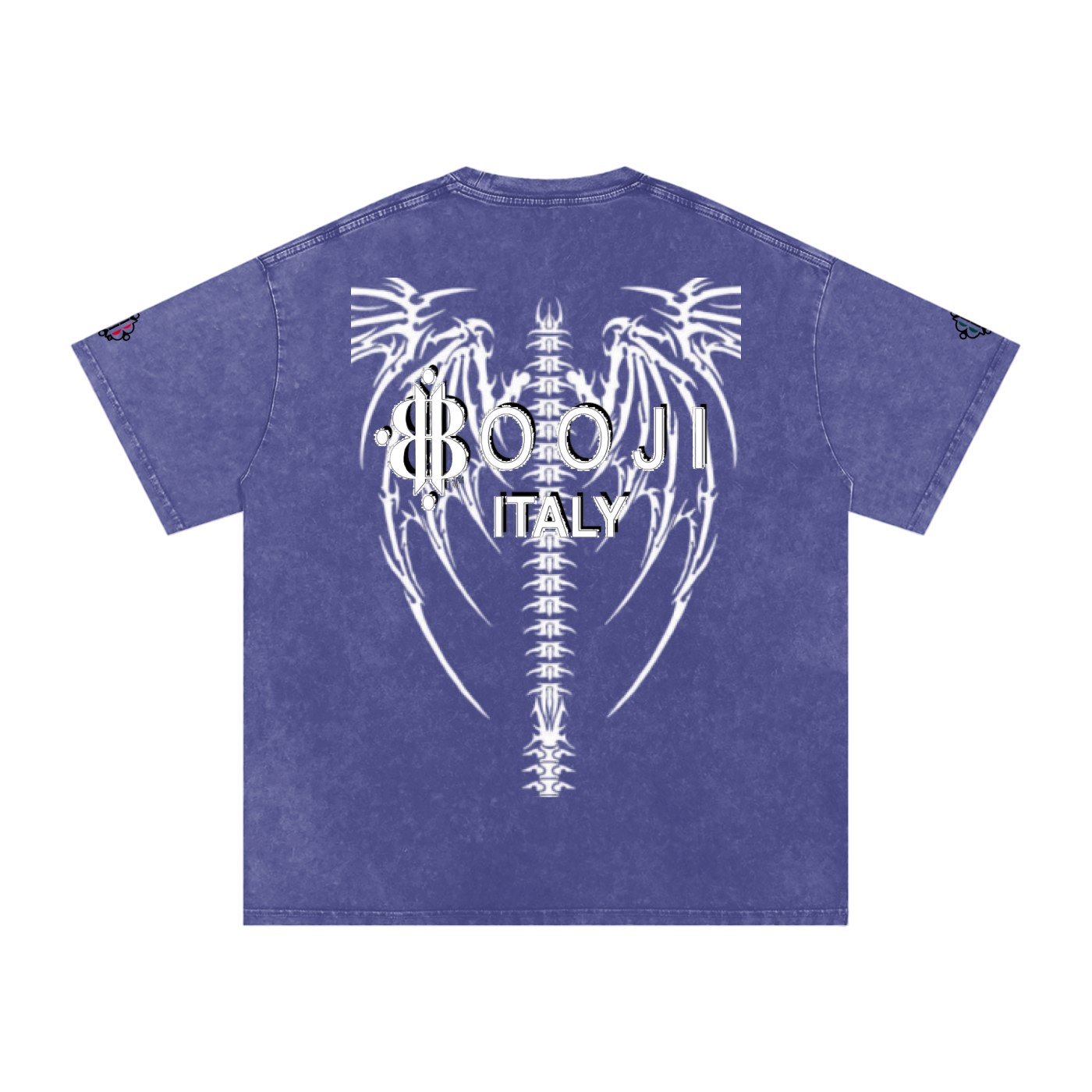 BOOJI ITALY "DXXD IN LOVE" LINE SNOW WASHED T-SHIRT