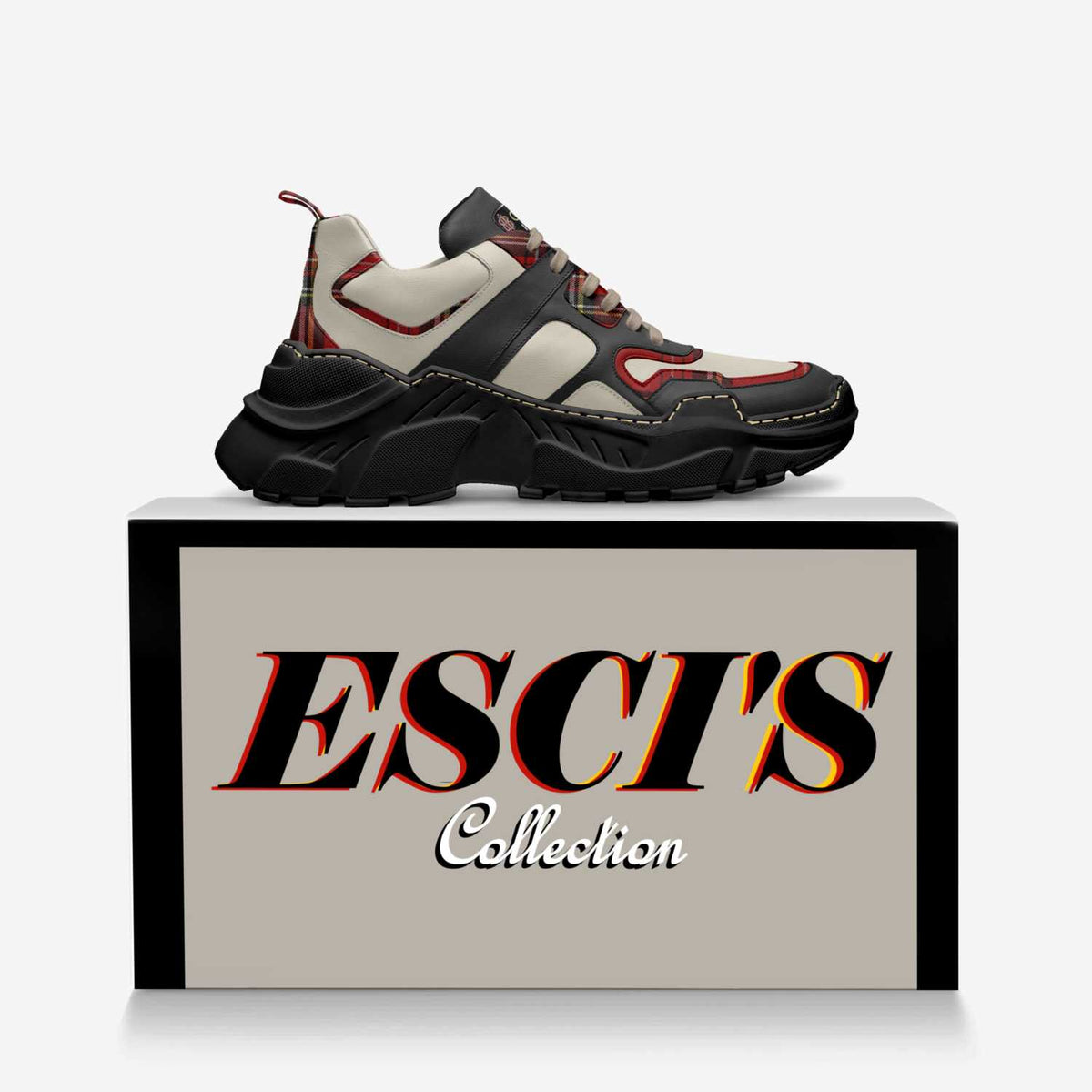 BOOJI ITALY ESCI'S COLLECTION SCULPTURAL RUNNING SHOES