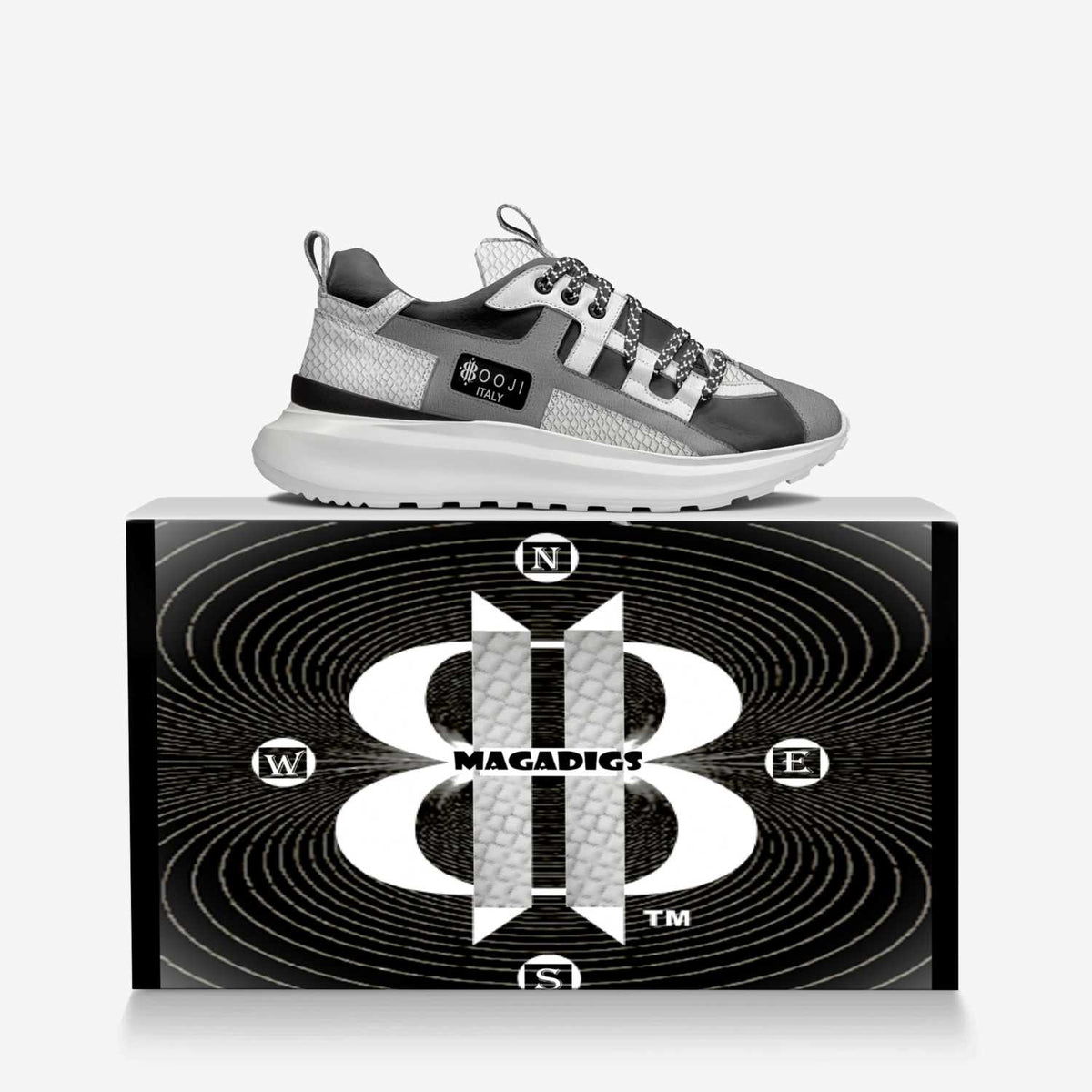 BOOJI ITALY MAGADIGS LOW EXTRALIGHT TECH RUNNING SHOES