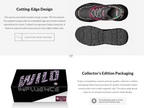 BOOJI ITALY WILD INFLUENCE SCULPTED LUXURY SPORT SHOES