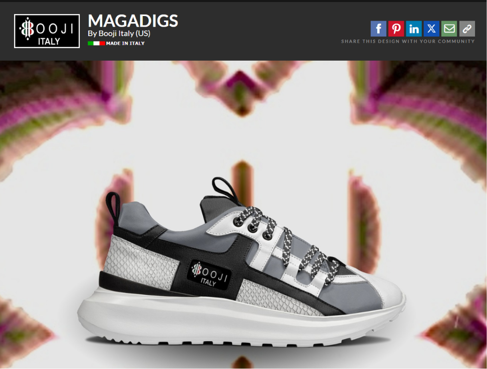 BOOJI ITALY MAGADIGS LOW EXTRALIGHT TECH RUNNING SHOES
