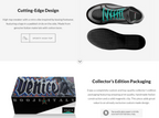 BOOJI ITALY SK8R'S COLLECTION VINTAGE STYLE PRO HIGH TOP SKATER SHOES