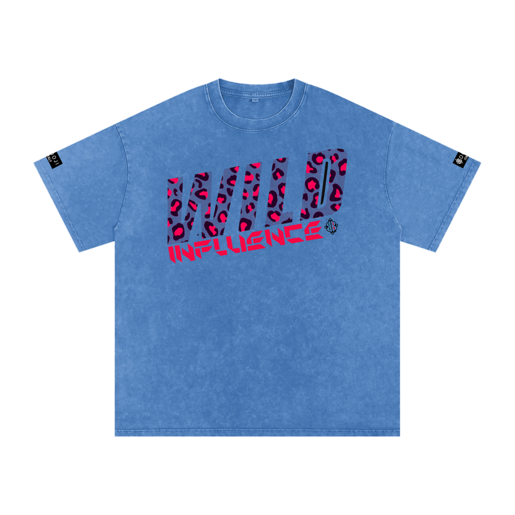 BOOJI ITALY "WILD INFLUENCE" SNOW WASHED T-SHIRT
