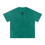 BOOJI ITALY 7 STARS 4 EVER $ LOGO SNOW WASHED T-SHIRT