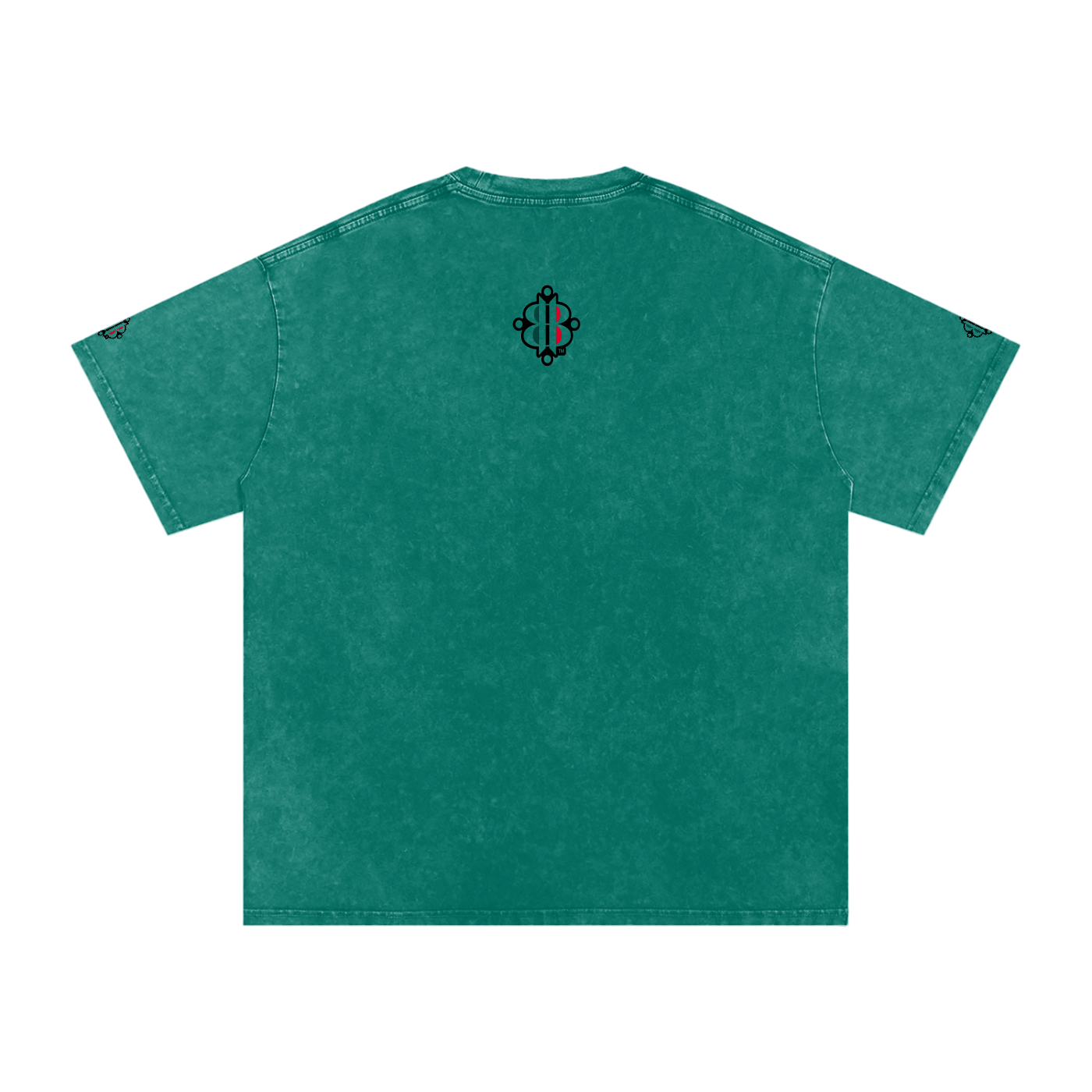 BOOJI ITALY 7 STARS 4 EVER $ LOGO SNOW WASHED T-SHIRT