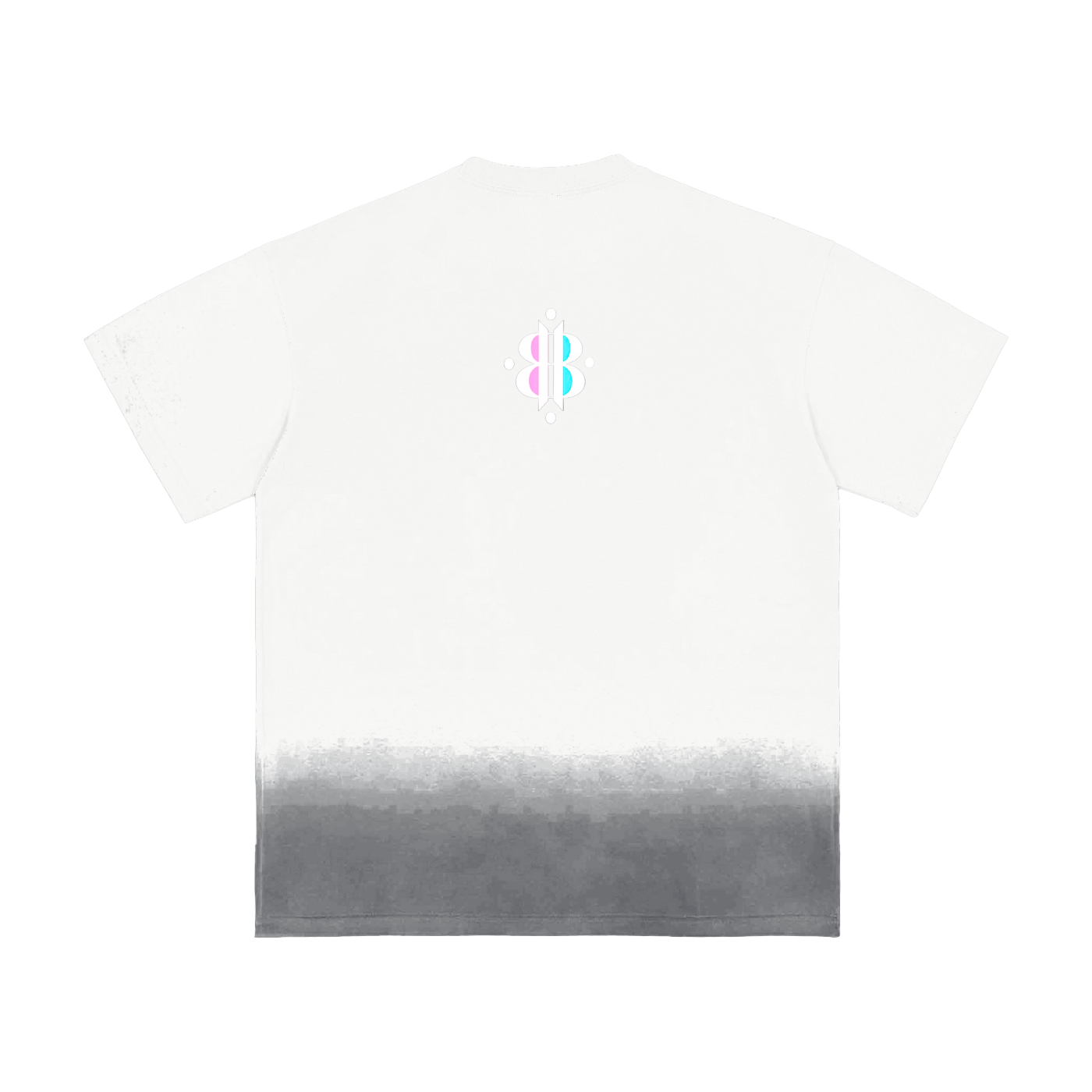 BOOJI ITALY INVERTED ITALIAN FLAG 4 EVER $ LOGO SUNFADED T-SHIRT