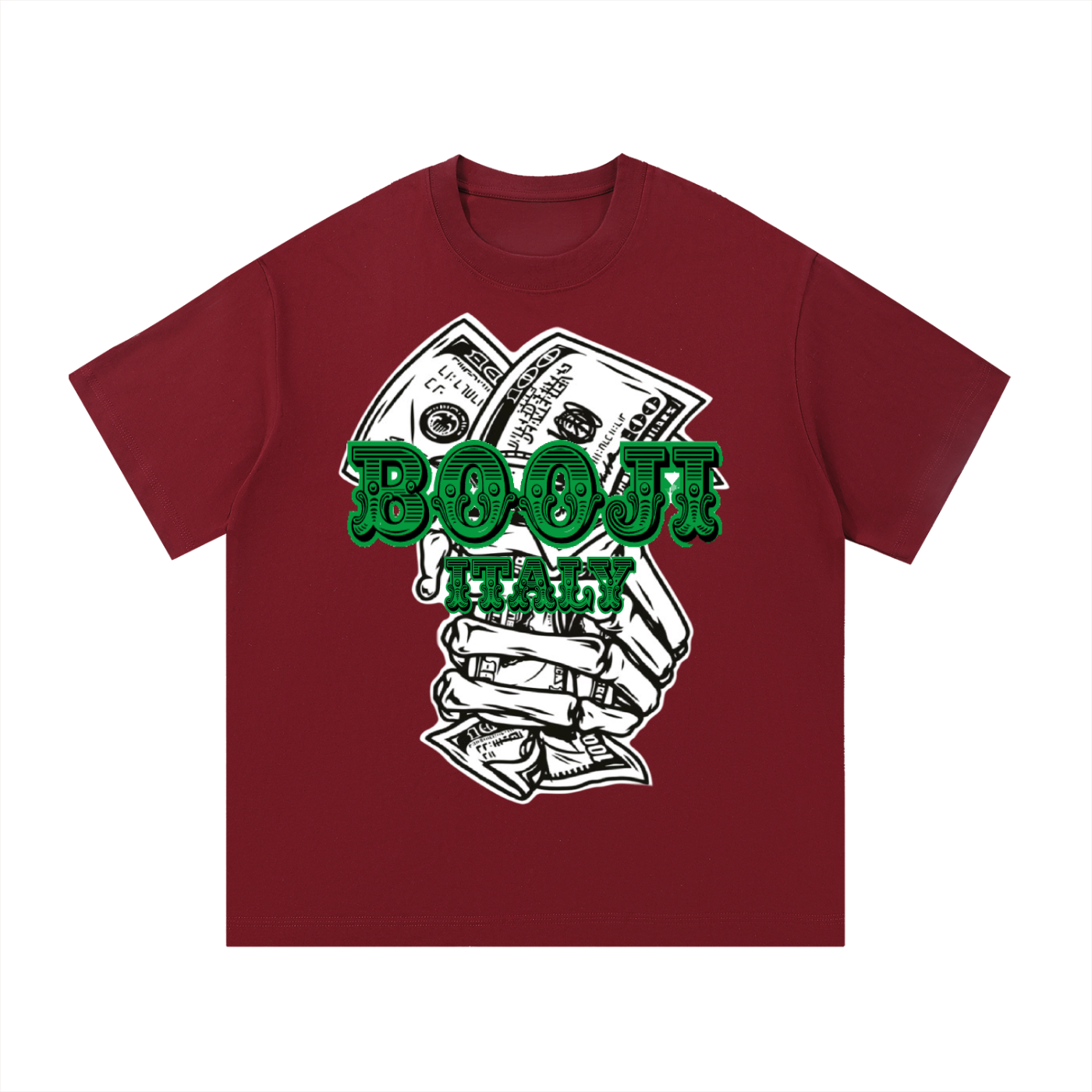 BOOJI ITALY "SUPER POSITION" THICK COTTON T-SHIRT