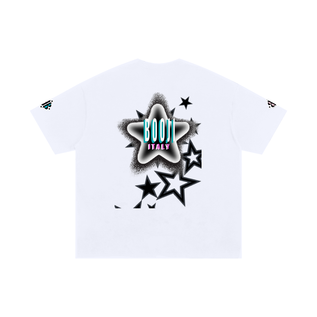 BOOJI ITALY GRAFITTI STYLE LOGO COTTON T-SHIRT