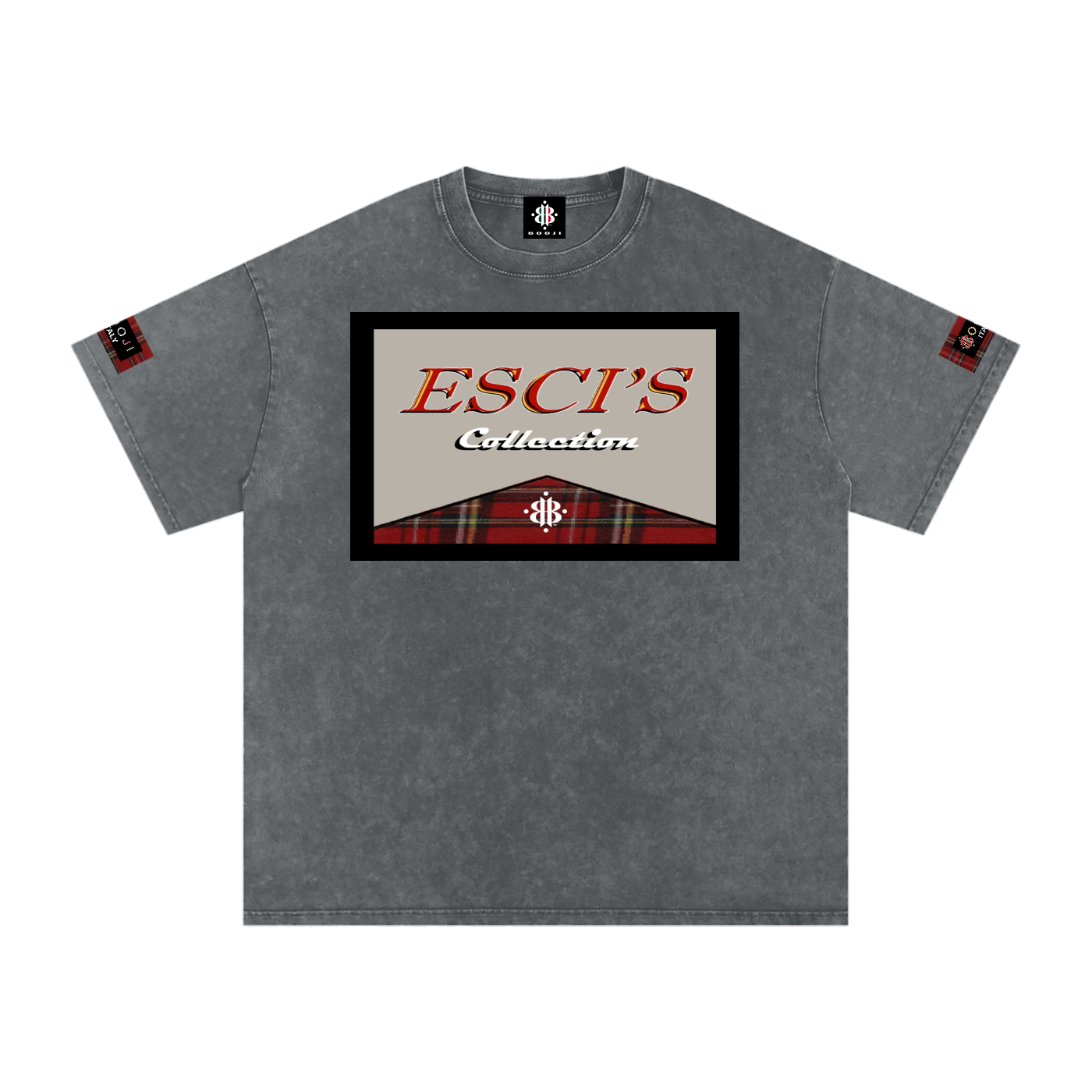 BOOJI ITALY ESCI'S COLLECTION SNOW WASHED T-SHIRT