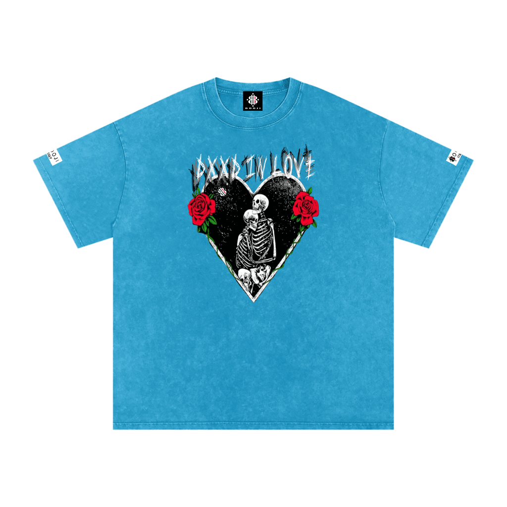 BOOJI ITALY DXXD IN LOVE SNOW WASHED T-SHIRT