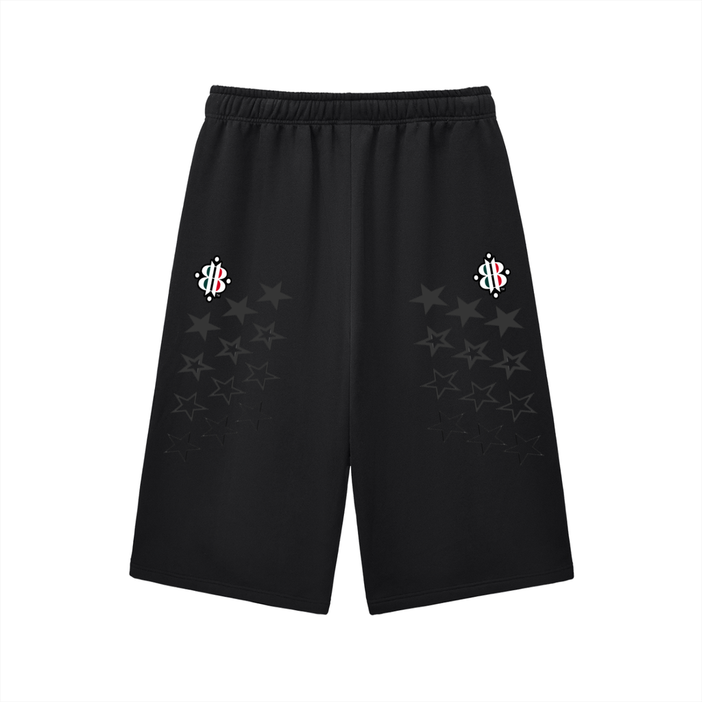 BOOJI ITALY STARS LOGO 3/4 LENGTH SWEATSHORTS