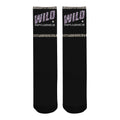 BOOJI ITALY WILD INFLUENCE COLLECTION MEN'S BLACK LOGO TUBE SOCKS