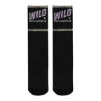 BOOJI ITALY WILD INFLUENCE COLLECTION LOGO MEN'S BLACK SOCKS