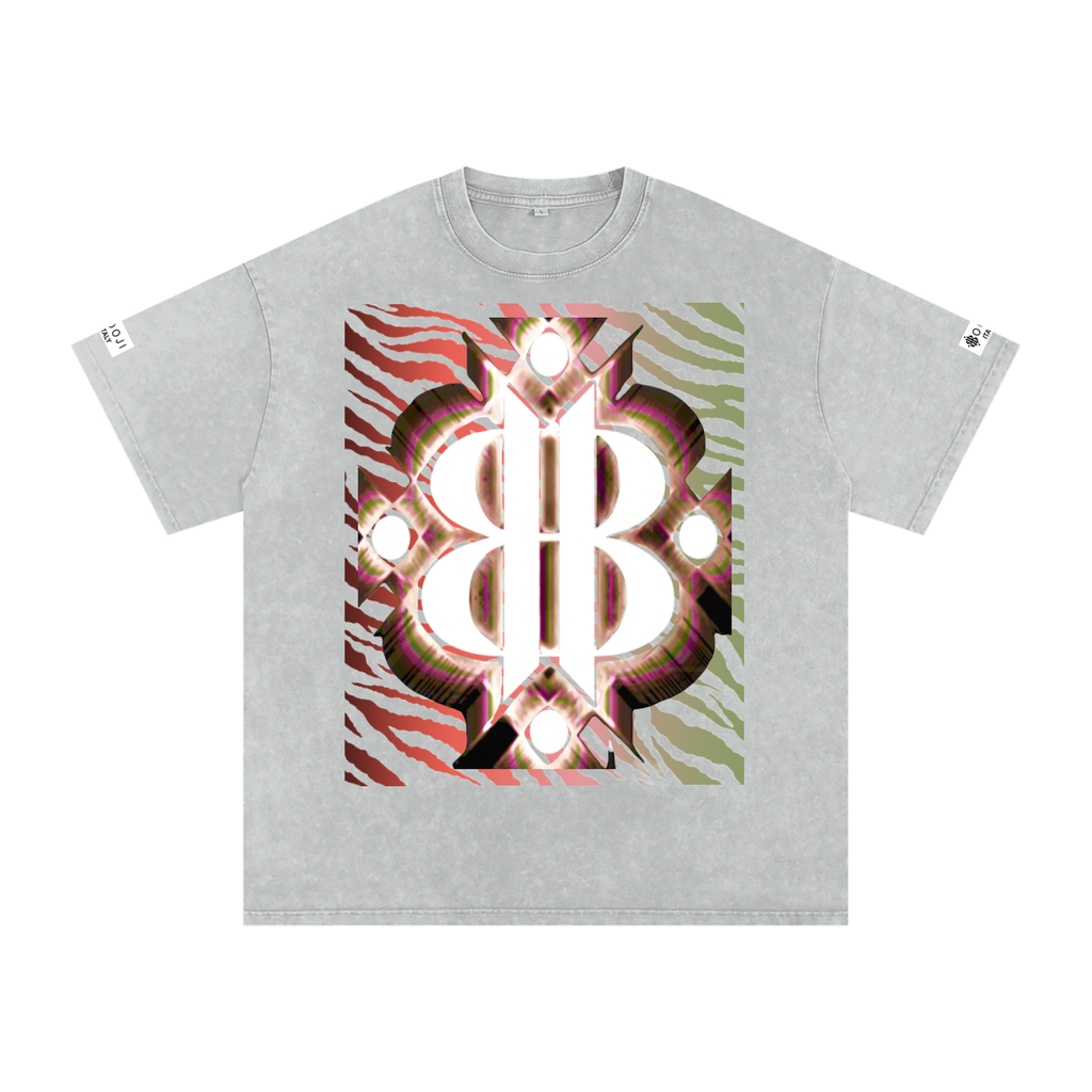 BOOJI ITALY WILD INFLUENCE KNIFE SNOW WASHED T-SHIRT