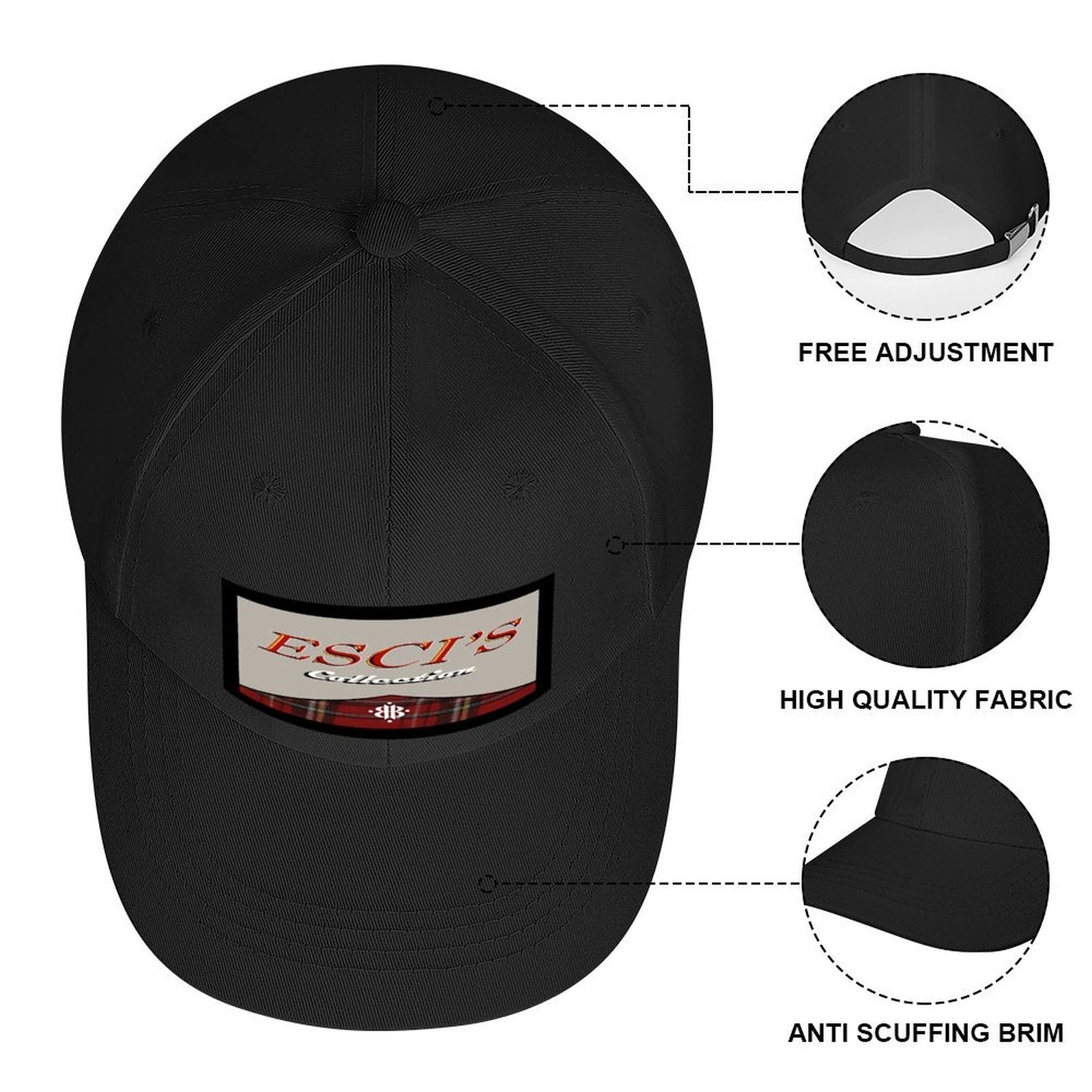 BOOJI ITALY COLLECTION ADJUSTABLE BASEBALL HAT