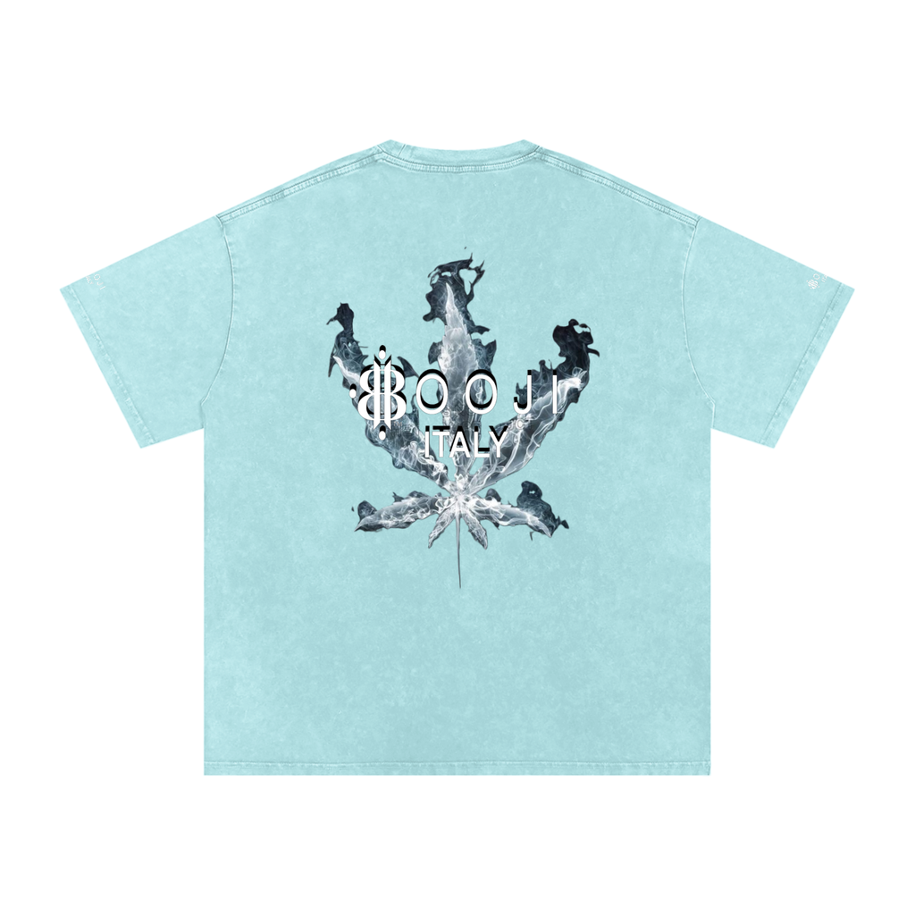BOOJI ITALY SMOKES COLLECTION SNOW WASHED T-SHIRT