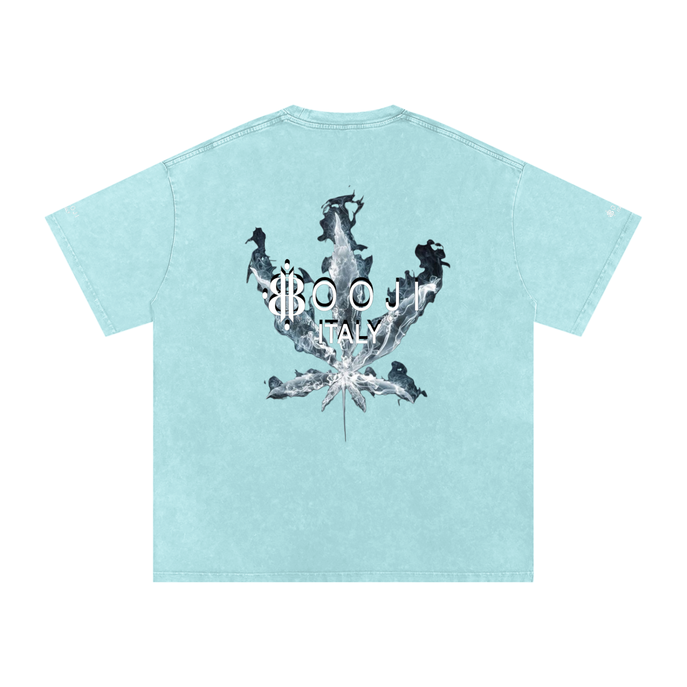 BOOJI ITALY SMOKES COLLECTION SNOW WASHED T-SHIRT