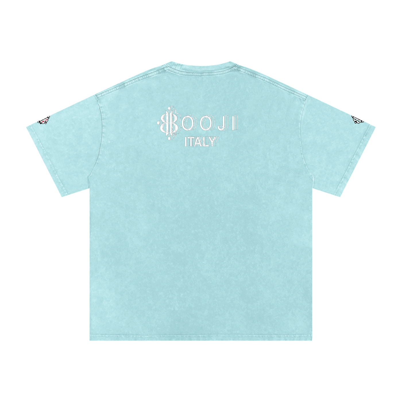 BOOJI ITALY BE A WAVE BEHAVE SNOW WASHED T-SHIRT