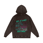 BOOJI ITALY BE A WAVE BEHAVE SNOW WASHED HOODIE