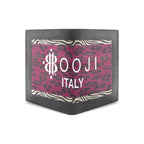 BOOJI ITALY WILD INFLUENCE COLLECTION MEN'S LEATHER WALLET