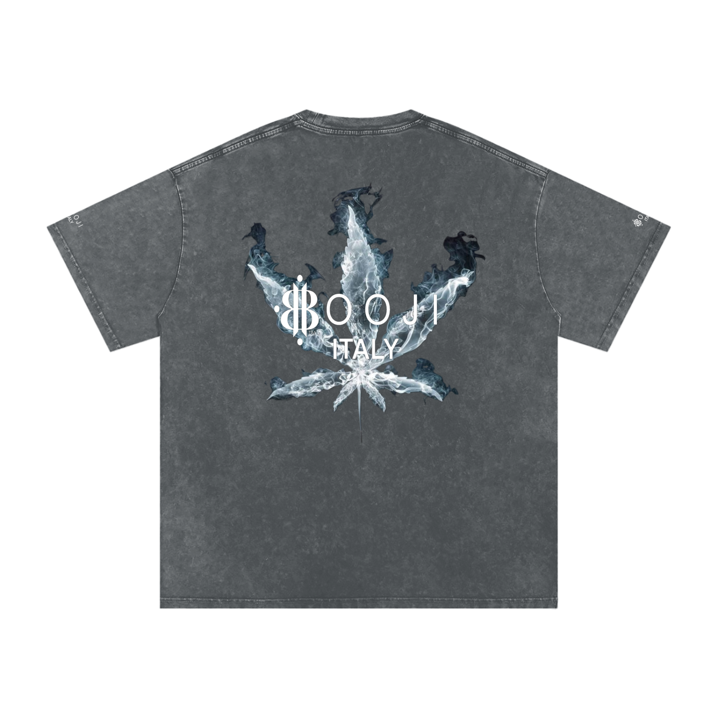 BOOJI ITALY "SMOKES COLLECTION" SNOW WASHED T-SHIRT