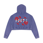 BOOJI ITALY BADDY COLLECTION MATCHING 2 PIECE SWEATSUIT WOMEN'S CROP HOODIE
