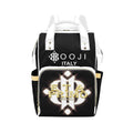 BOOJI ITALY ETA PRIMO COLLECTION CANVAS & LEATHER DELUXE BACKPACK