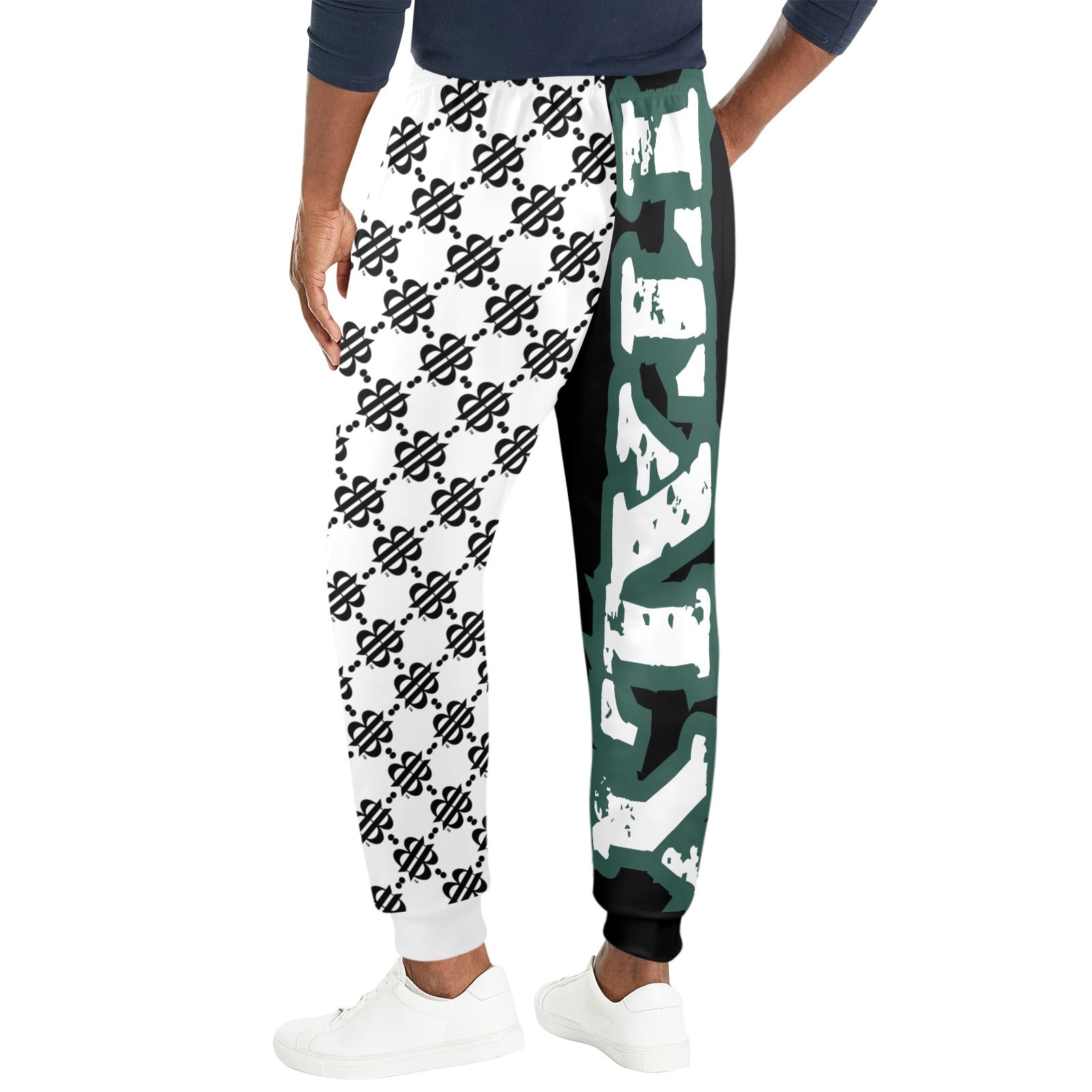 BOOJI LOGO ICON JOGGING PANTS Men's Casual Track Pants (Model L72)