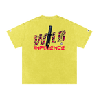 BOOJI ITALY WILD INFLUENCE KNIFED SNOW WASHED T-SHIRT