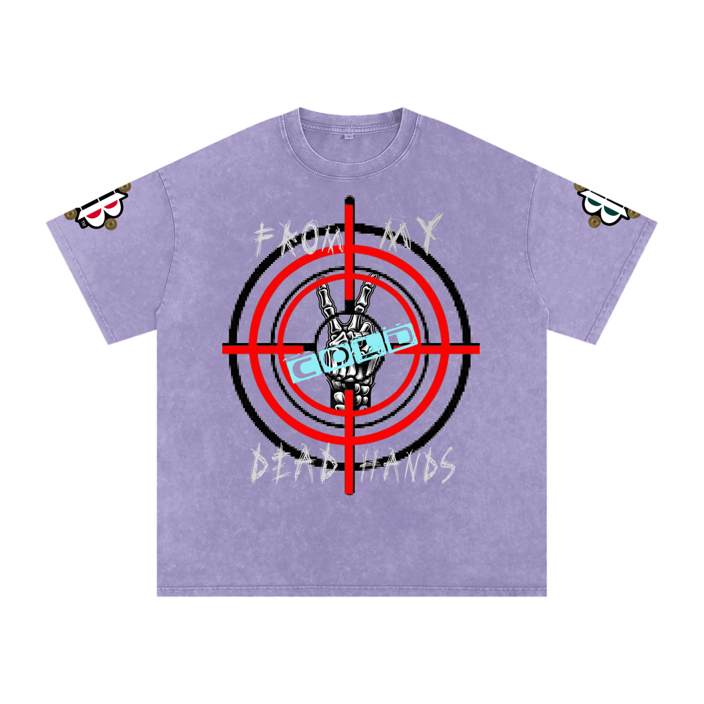 BOOJI ITALY "CLICK BANG COLLECTION" SNOW WASHED T-SHIRT