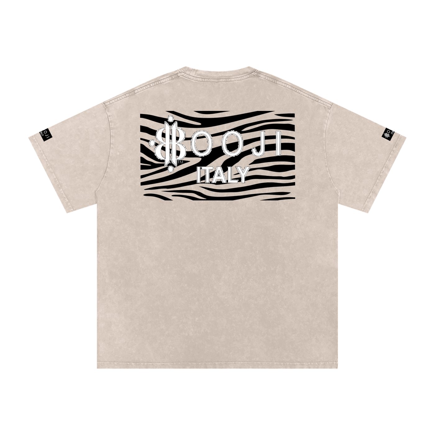 BOOJI ITALY "WILD INFLUENCE" SNOW WASHED T-SHIRT