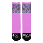 BOOJI ITALY SUPER POSITION COLLECTION MEN'S PURPLE SOCKS